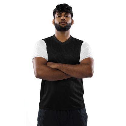 Custom A4 Sprint Color Block V-Neck Soccer Tee