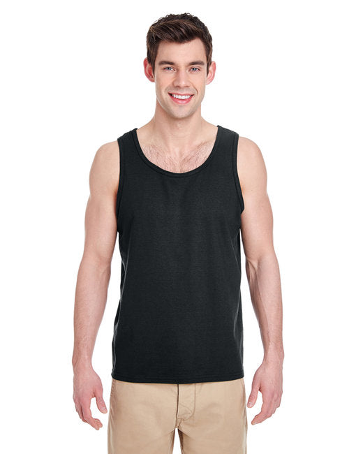 Custom Gildan Adult Heavy Cotton™ Tank designed for schools, events, and teams, featuring durable fabric and vibrant printing
