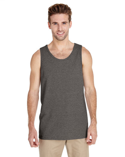 Custom Gildan Adult Heavy Cotton™ Tank designed for schools, events, and teams, featuring durable fabric and vibrant printing