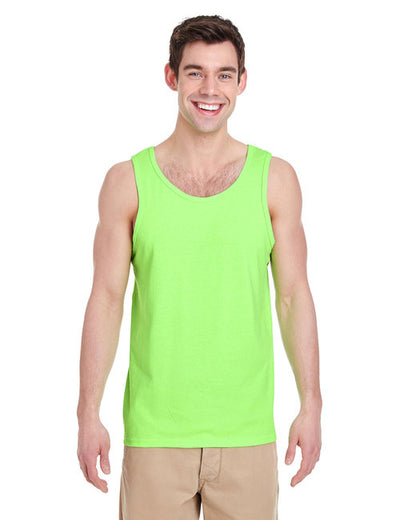 Custom Gildan Adult Heavy Cotton™ Tank designed for schools, events, and teams, featuring durable fabric and vibrant printing