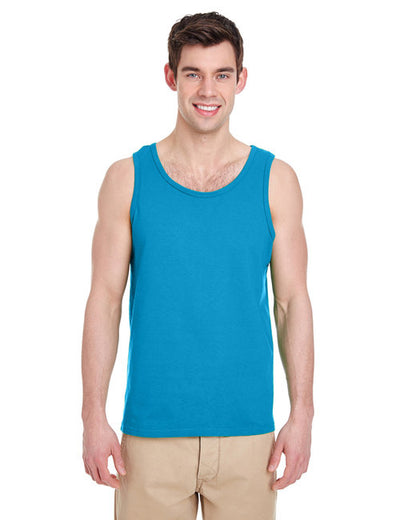 Custom Gildan Adult Heavy Cotton™ Tank designed for schools, events, and teams, featuring durable fabric and vibrant printing