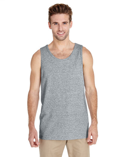 Custom Gildan Adult Heavy Cotton™ Tank designed for schools, events, and teams, featuring durable fabric and vibrant printing