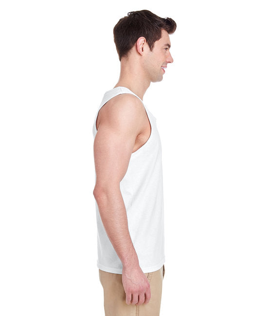Custom Gildan Adult Heavy Cotton™ Tank designed for schools, events, and teams, featuring durable fabric and vibrant printing